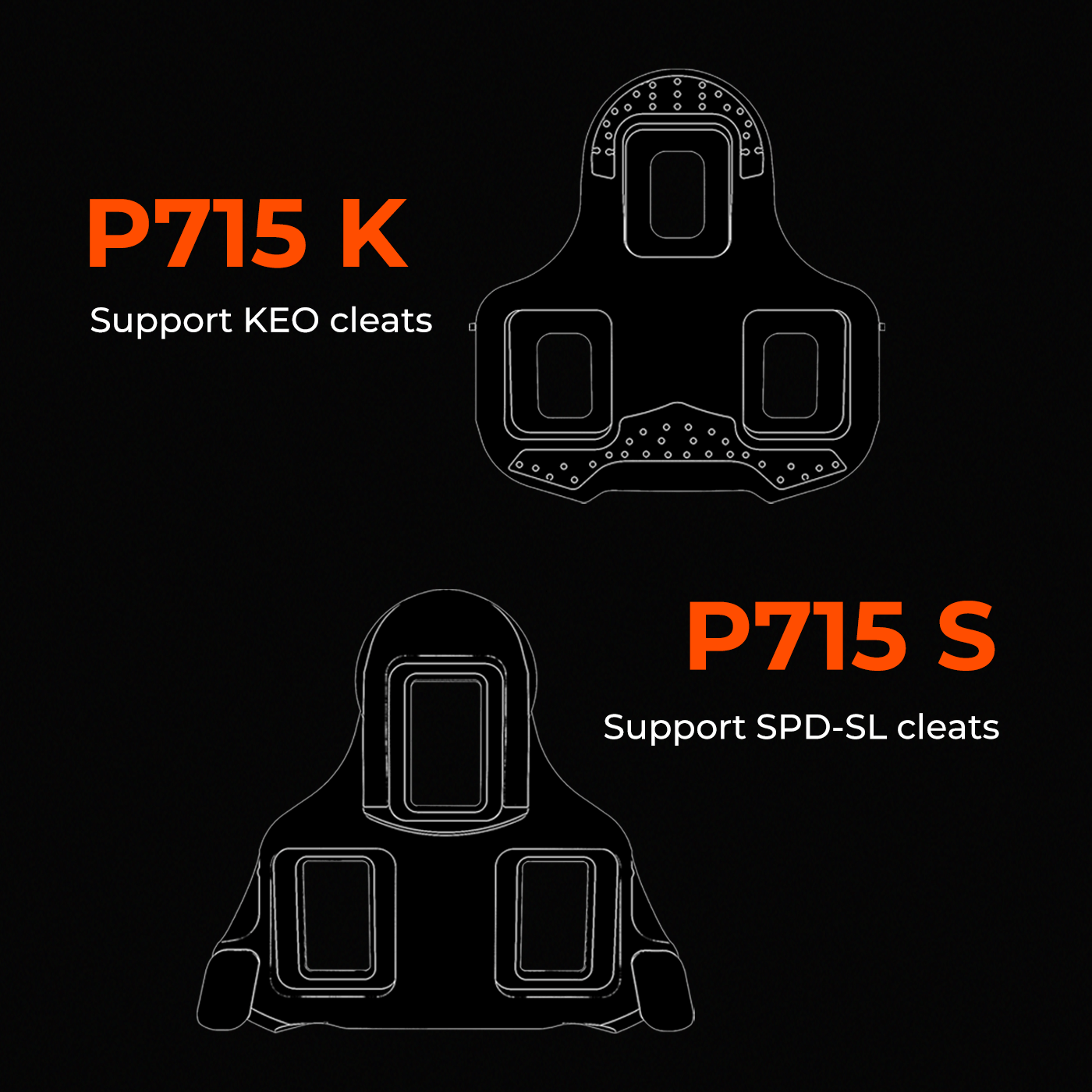 P715 Pedal-based Power Meter